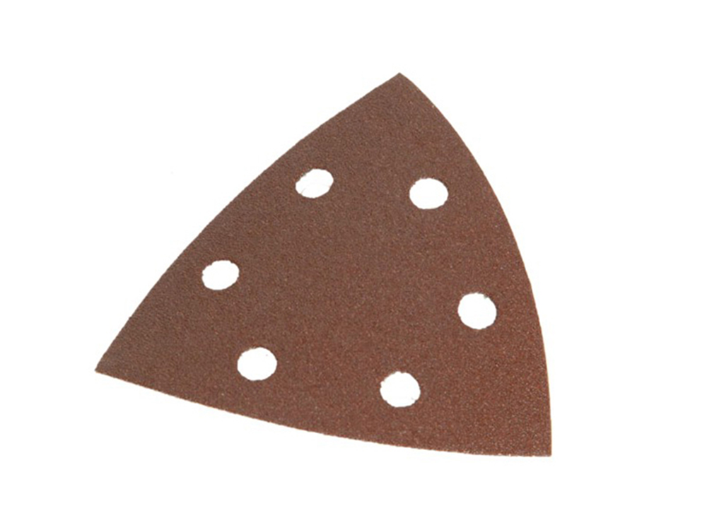 Faithfull FAIADSSVC Delta Hook & Loop Sanding Sheets TR2 93mm Very Coarse (Pack 5) |
