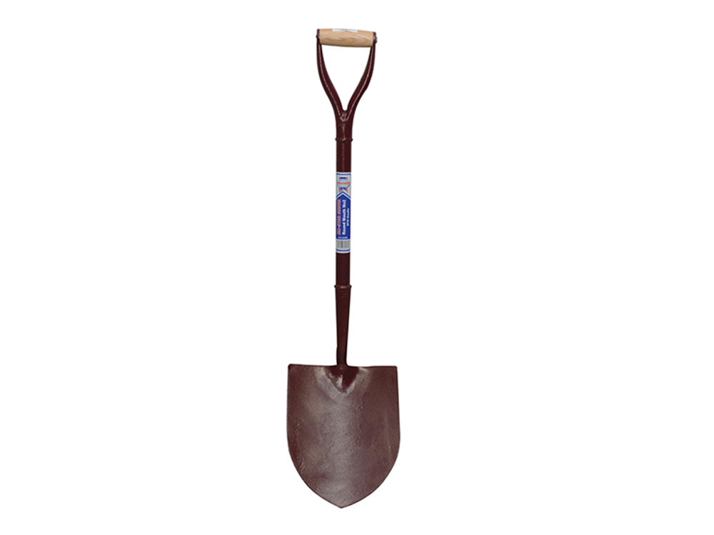 Faithfull FAIASSR All-Steel Shovel Round Mouth Size 2 MYD |