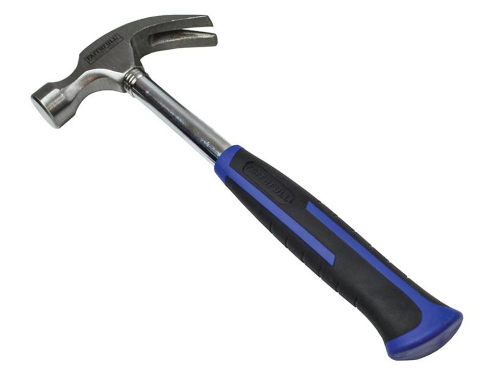 Faithfull FAICAS16 Claw Hammer Steel Shaft 454g (16oz) |