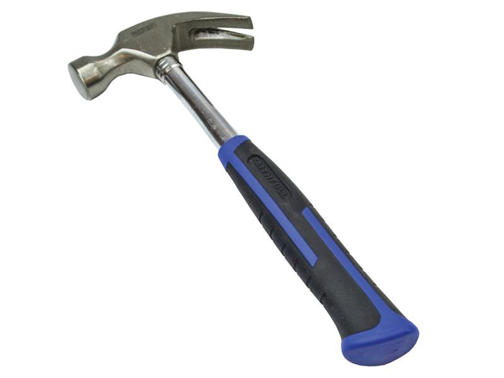 Faithfull FAICAS8 Claw Hammer Steel Shaft 227g (8oz) |