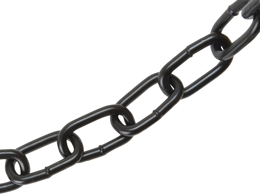 Faithfull FAICHBOX80B Black Japanned Chain 8mm x 10m Box - Max Load 450kg |