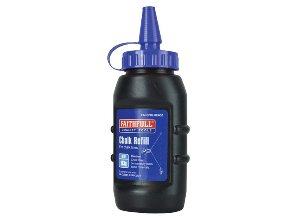 Faithfull FAICPBLUE4OZ Chalk Powder Blue 113g |