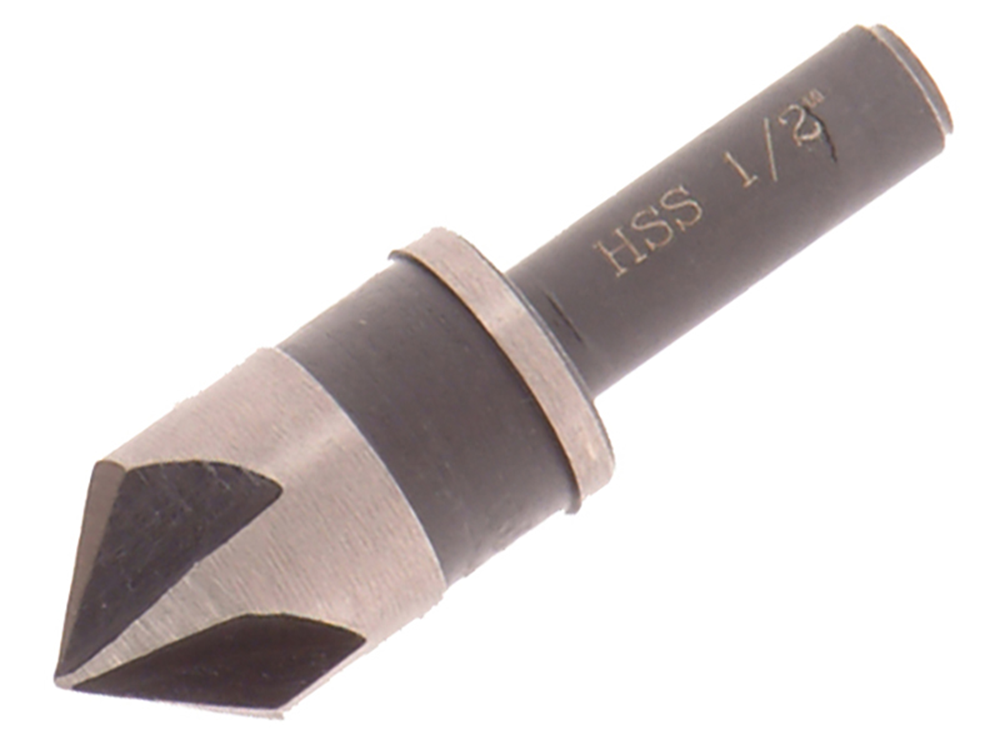 Faithfull FAICS12HSCH High Speed Steel Countersink 13mm (1/2in) - Chubby |