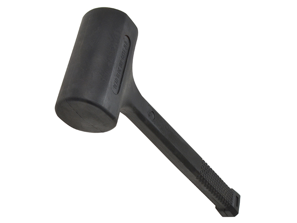Faithfull FAIDBLOW2 Deadblow Black PVC Hammer 900g (2lb) |