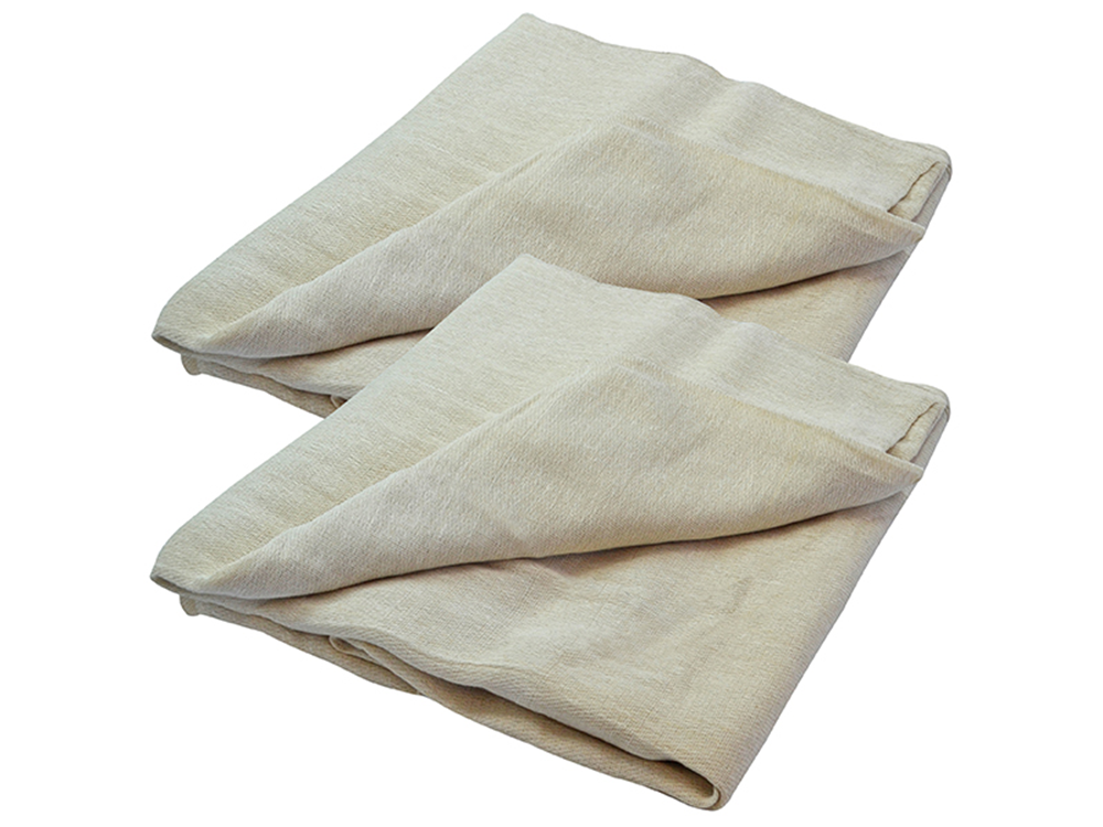 Faithfull FAIDSCT129TP Cotton Twill Dust Sheet Twin Pack, 3.6 x 2.7m |