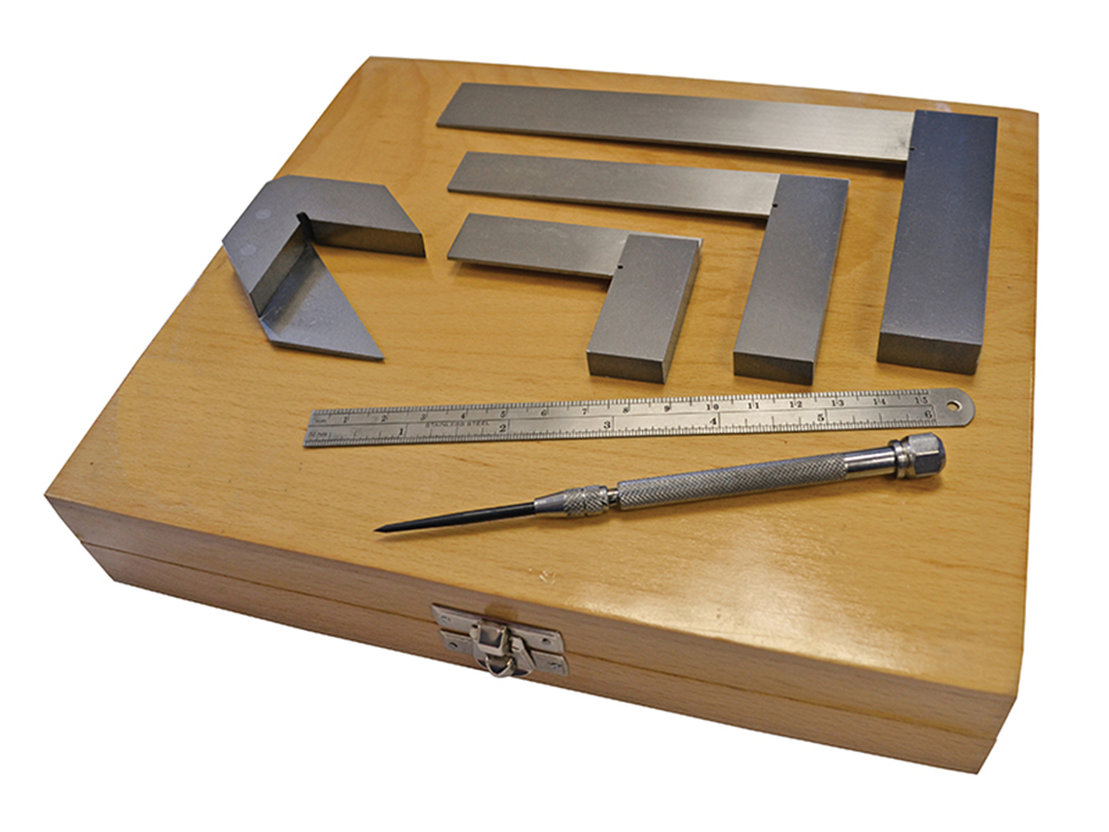 Faithfull FAIESMEASURE Engineer's Marking & Measuring Set, 6 Piece |