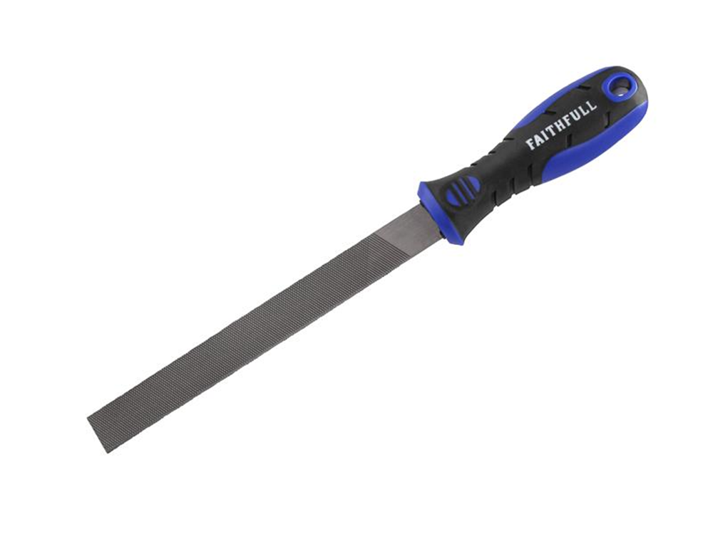 Faithfull FAIFIHB6 Handled Hand Second Cut Engineers File 250mm (10in) |