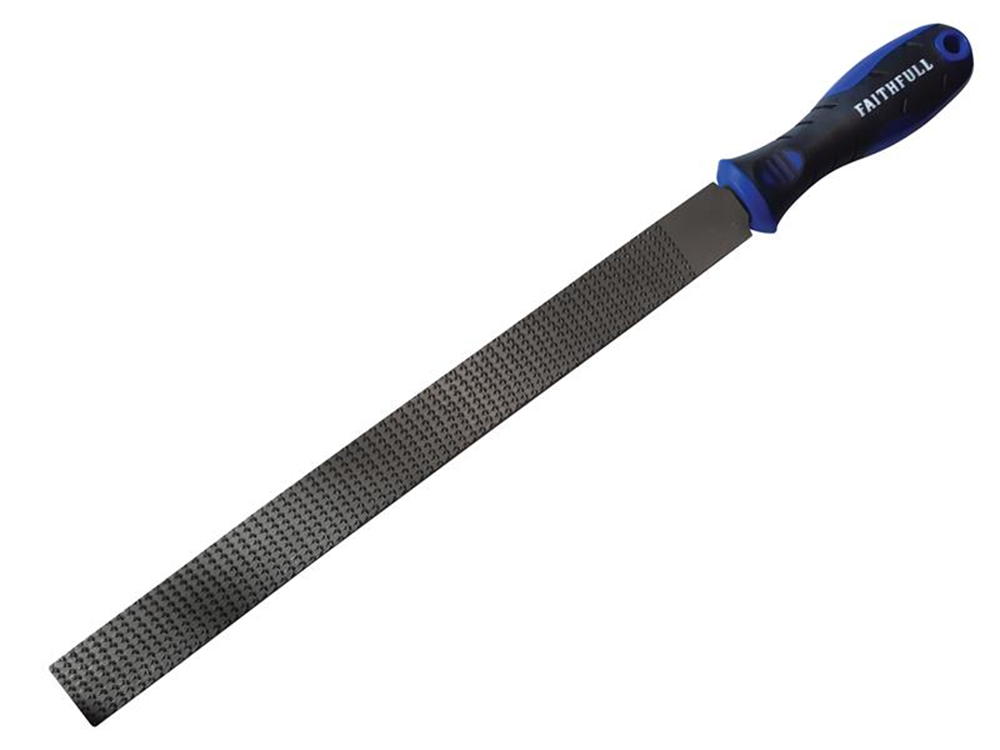 Faithfull FAIFIWR12 Handled Flat Wood Rasp 300mm (12in) |