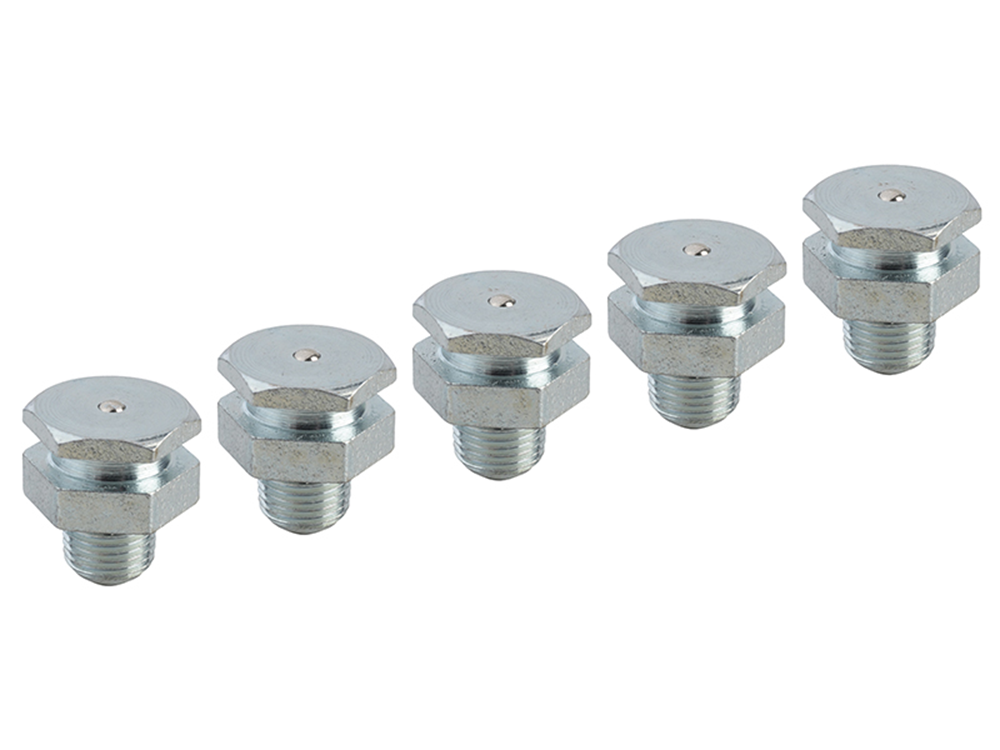 Faithfull FAIGGN18BSPB Grease Nipple Button 1/8in BSP (Pack 5) |