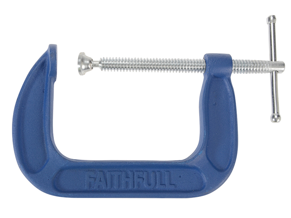 Faithfull FAIGMD4 Medium-Duty G Clamp 100mm (4in) |