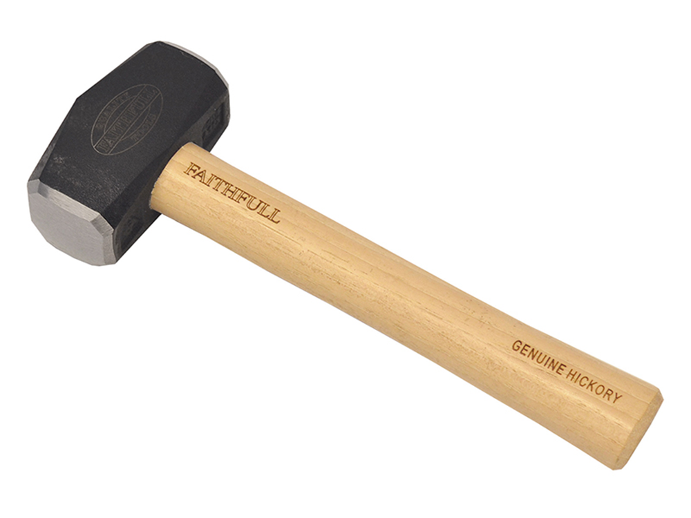 Faithfull FAIHC4C Club Hammer Contractors Hickory Handle 1.81kg (4lb) |