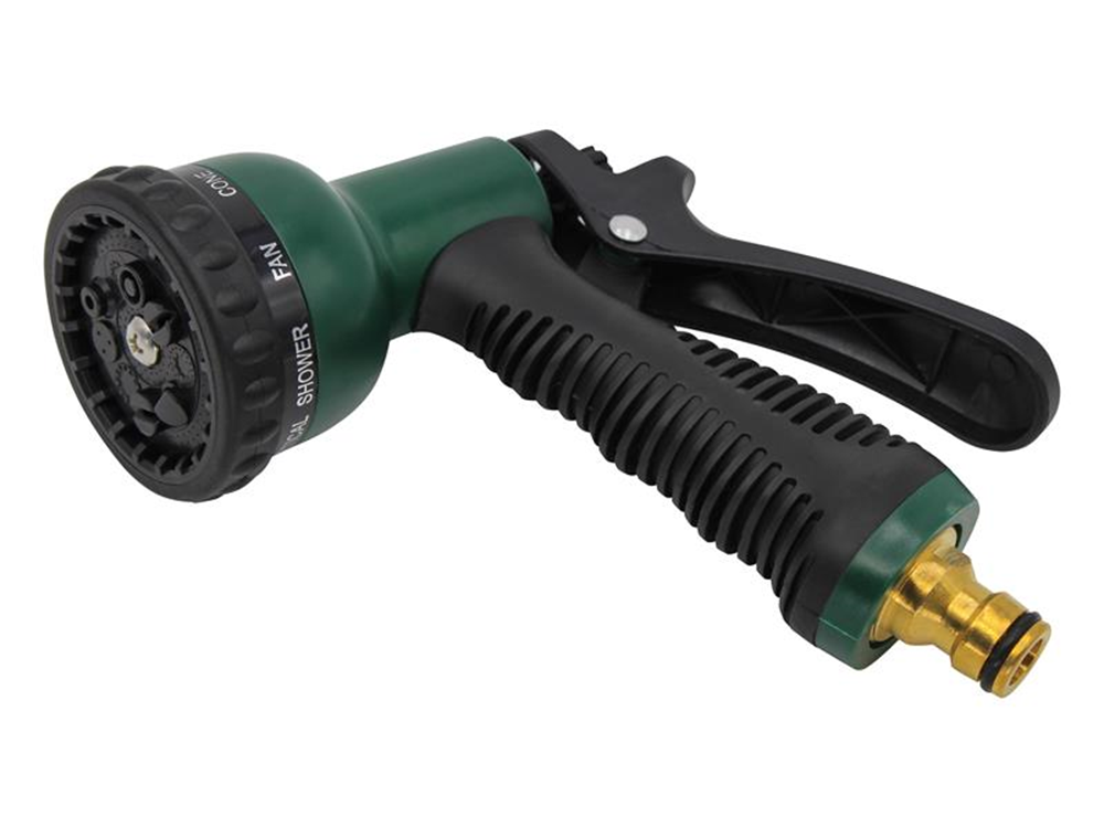 Faithfull FAIHOSEGS 9 Pattern Garden Spray Gun |