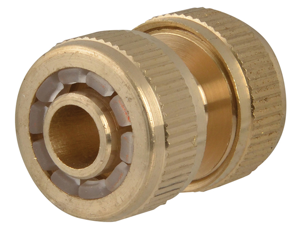Faithfull FAIHOSEMEND Brass Hose Mender 12.5mm (1/2in) |