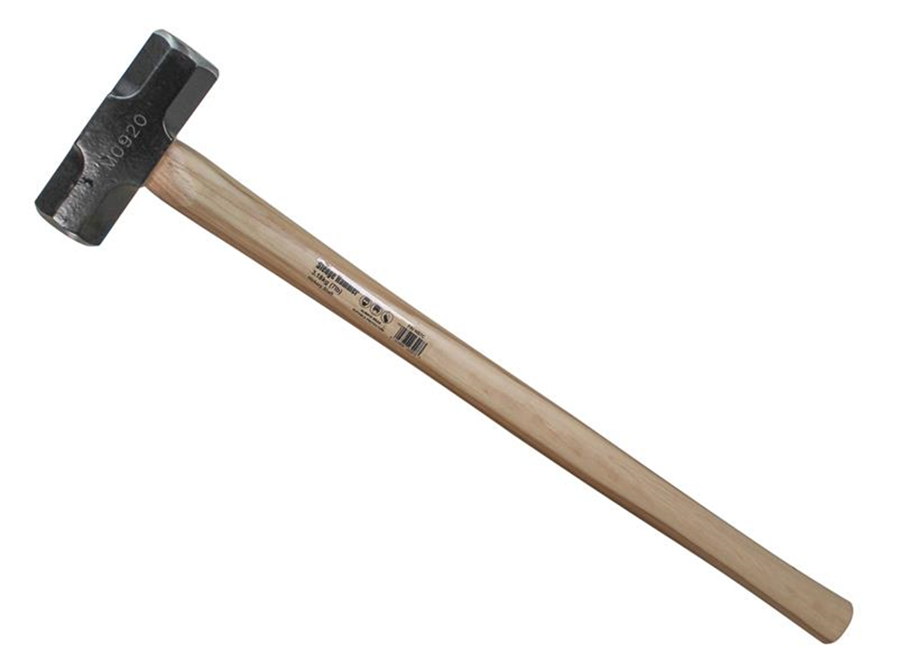Faithfull FAIHS7C Sledge Hammer Contractors Hickory Handle 3.18kg (7lb) |