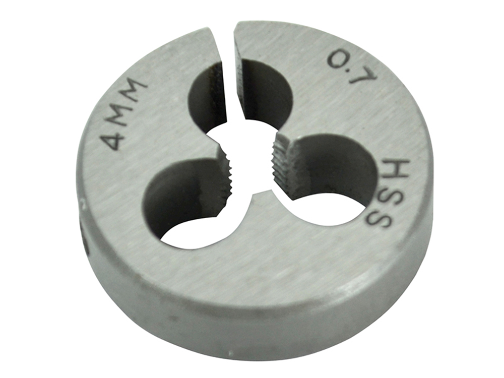 Faithfull FAIHSSDM4 HSS Straight Flute Split Die M4 x 0.7 (13/16 O.D) |