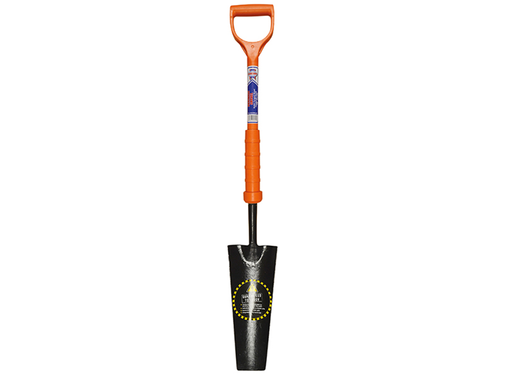 Faithfull FAIINSDRAIN Drainage Shovel Fibreglass Insulated Shaft YD |
