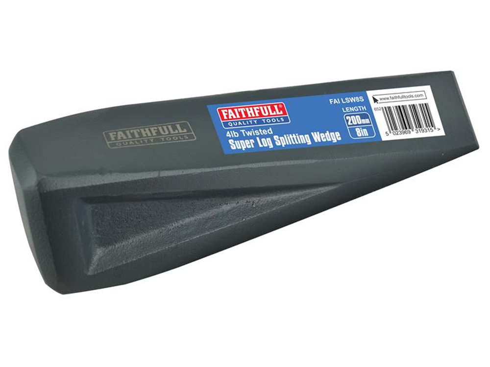 Faithfull FAILSW8S Super Log Splitting Wedge 200mm (8in) |