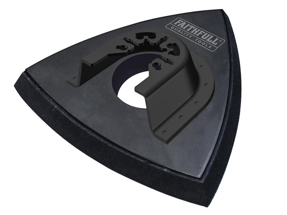 Faithfull FAIMFPAD93 Delta Hook & Loop Sanding Pad Triangular 93mm |