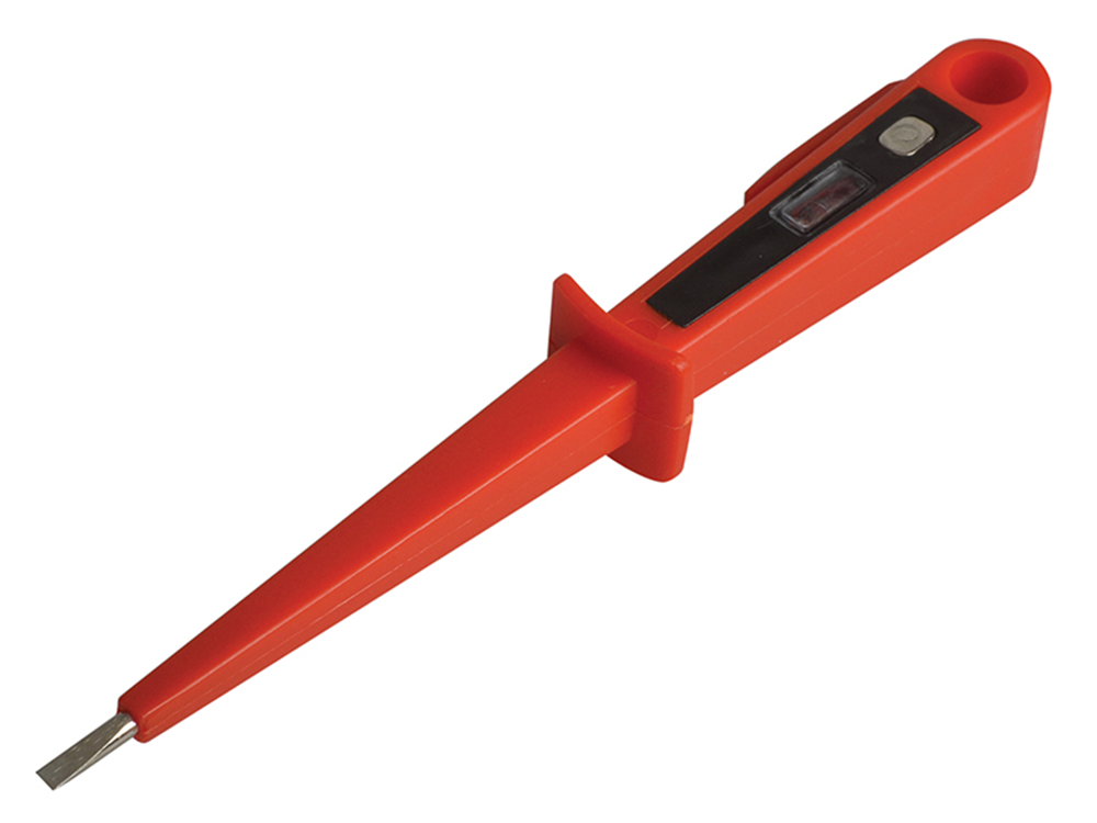 Faithfull FAIMTL Mains Tester Screwdriver Long |