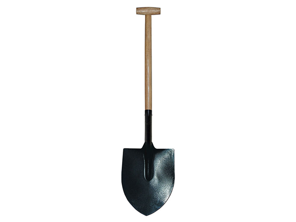 Faithfull FAIOSR2T Open Socket Round Shovel No.2 T-Handle |