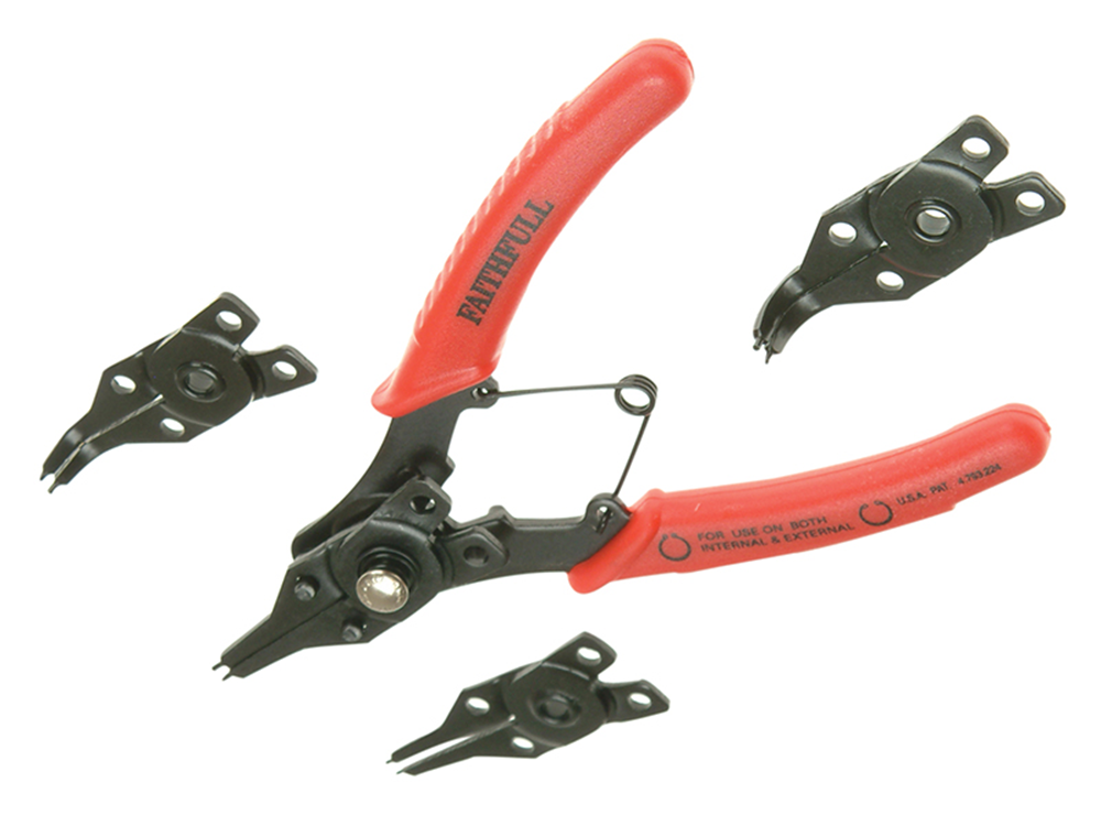 Faithfull FAIPLCIRSET Circlip Pliers Set, 5 Piece |