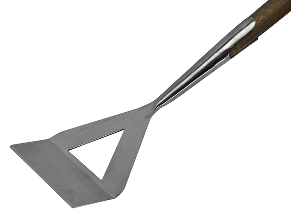 Faithfull FAIPRESDHSS Prestige Stainless Steel Dutch Hoe Ash Handle |