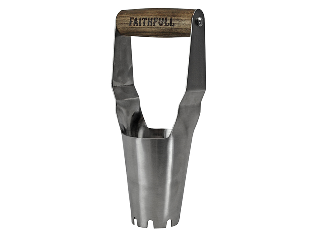Faithfull FAIPRESHBULB Prestige Stainless Steel Bulb Planter Ash Handle |