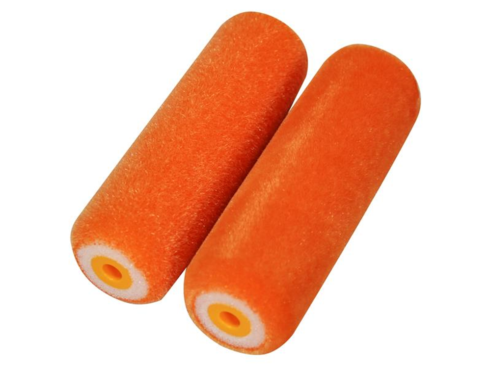 Faithfull FAIRMINI2FLO Flock Foam Mini Roller Refill (Pack 2) |