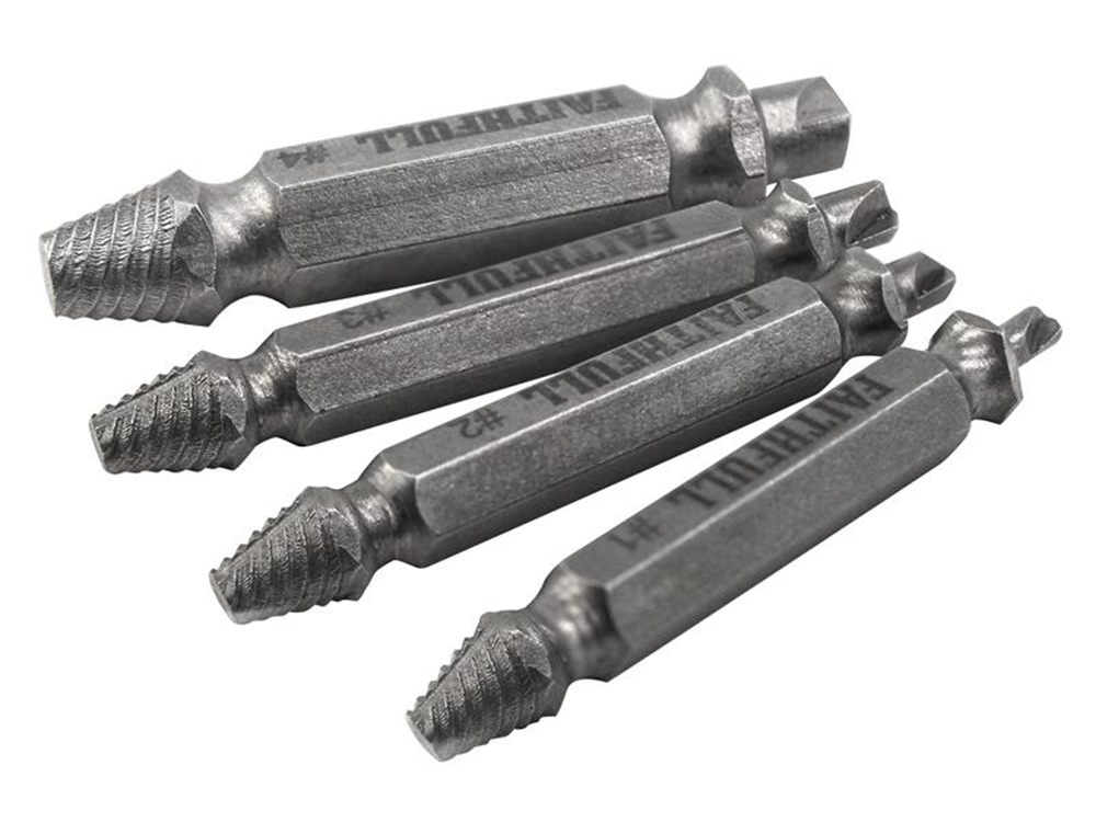 Faithfull FAISBEXTRACT Screw Extractor Set, 4 Piece |