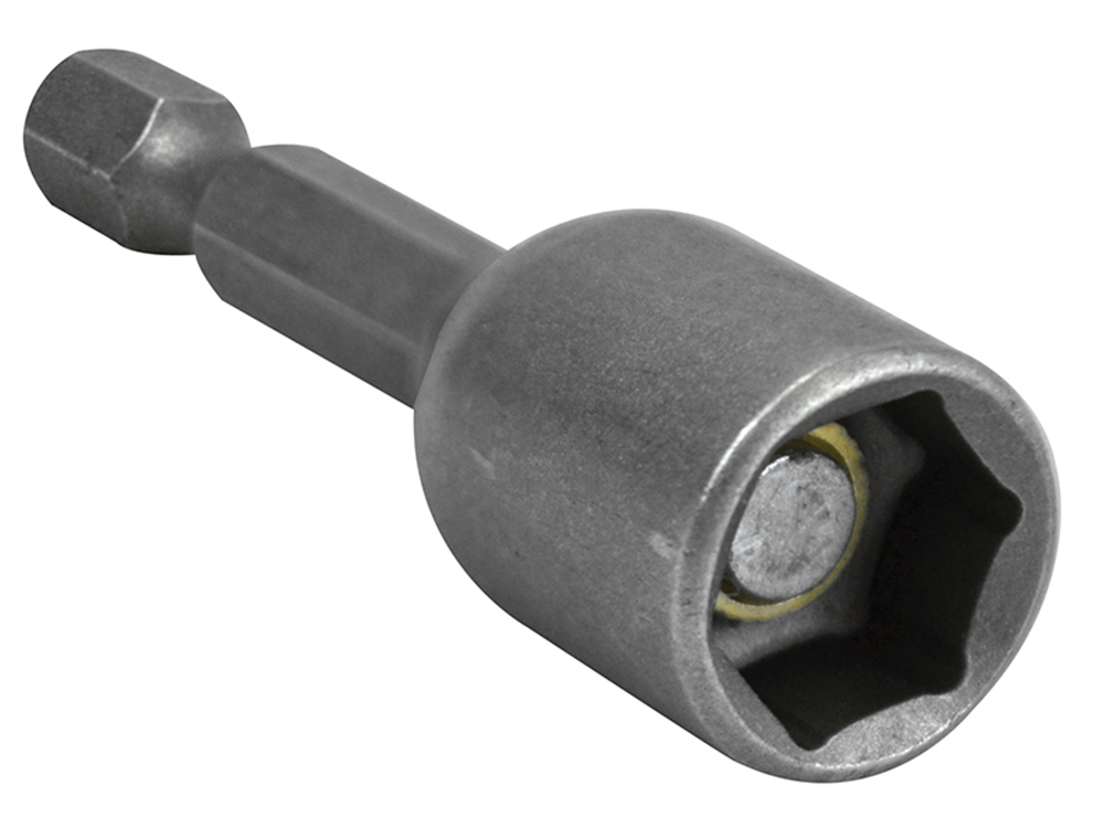 Faithfull FAISBMBNUT10 Magnetic Hex Nut Driver 1/4in Hex 10.0mm |