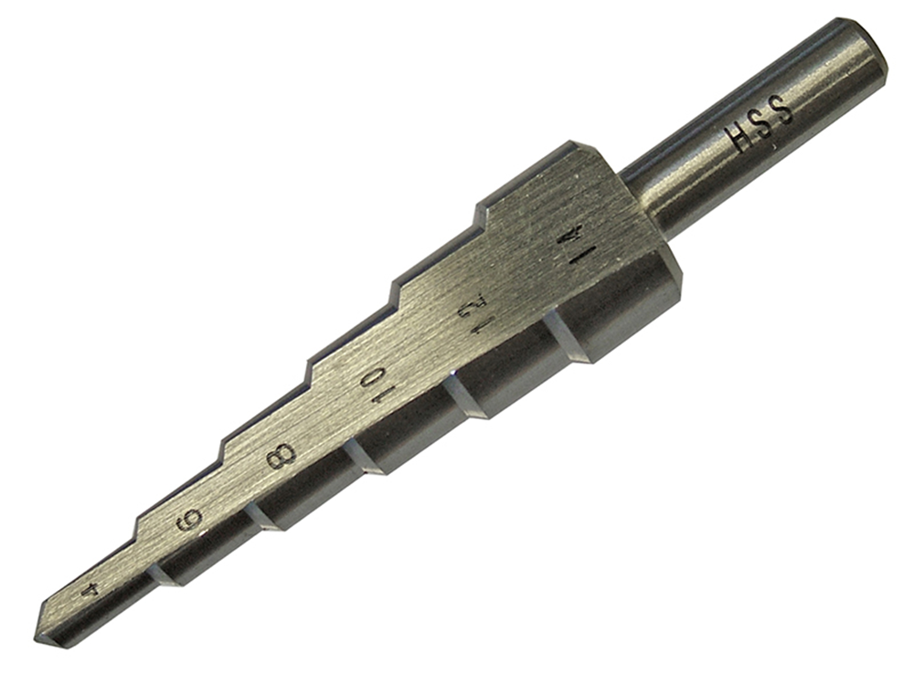 Faithfull FAISD412 HSS Step Drill Bit 4-14mm |