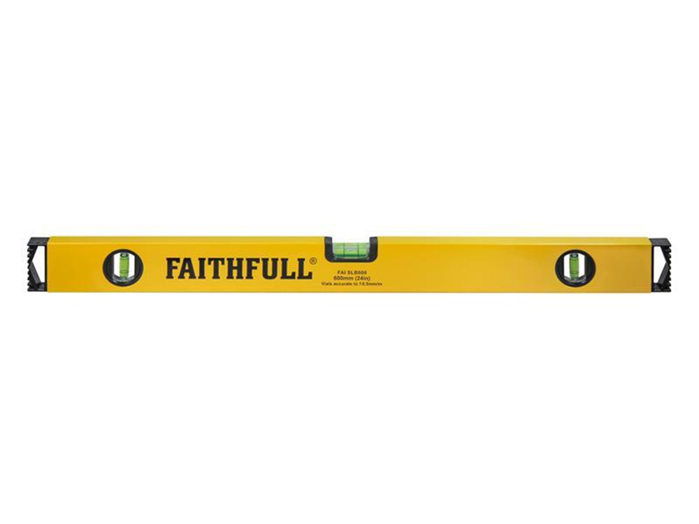 Faithfull FAISLB600 Box Level 3 Vial 60cm (24in) |