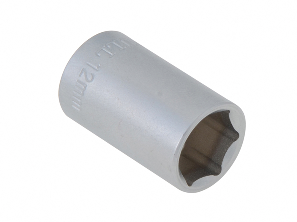 Faithfull FAISOC3812 Hexagon Socket 3/8in Drive 12mm |