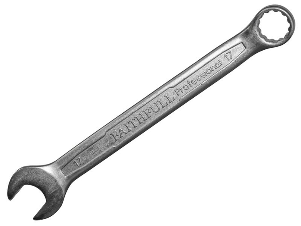 Faithfull FAISPAC21 Combination Spanner CV Satin Finish 21mm |
