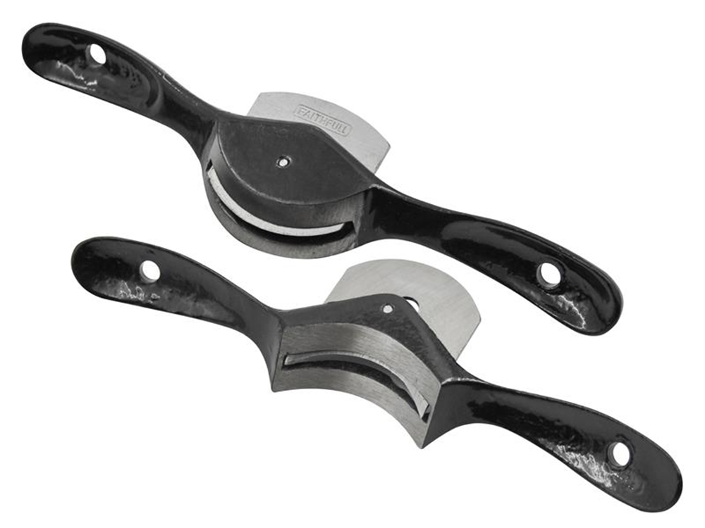 Faithfull FAISSTWIN Spokeshave Twin Pack (1 Concave & 1 Convex) |