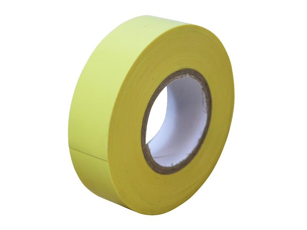 Faithfull FAITAPEPVCY PVC Electrical Tape Yellow 19mm x 20m | Yellow