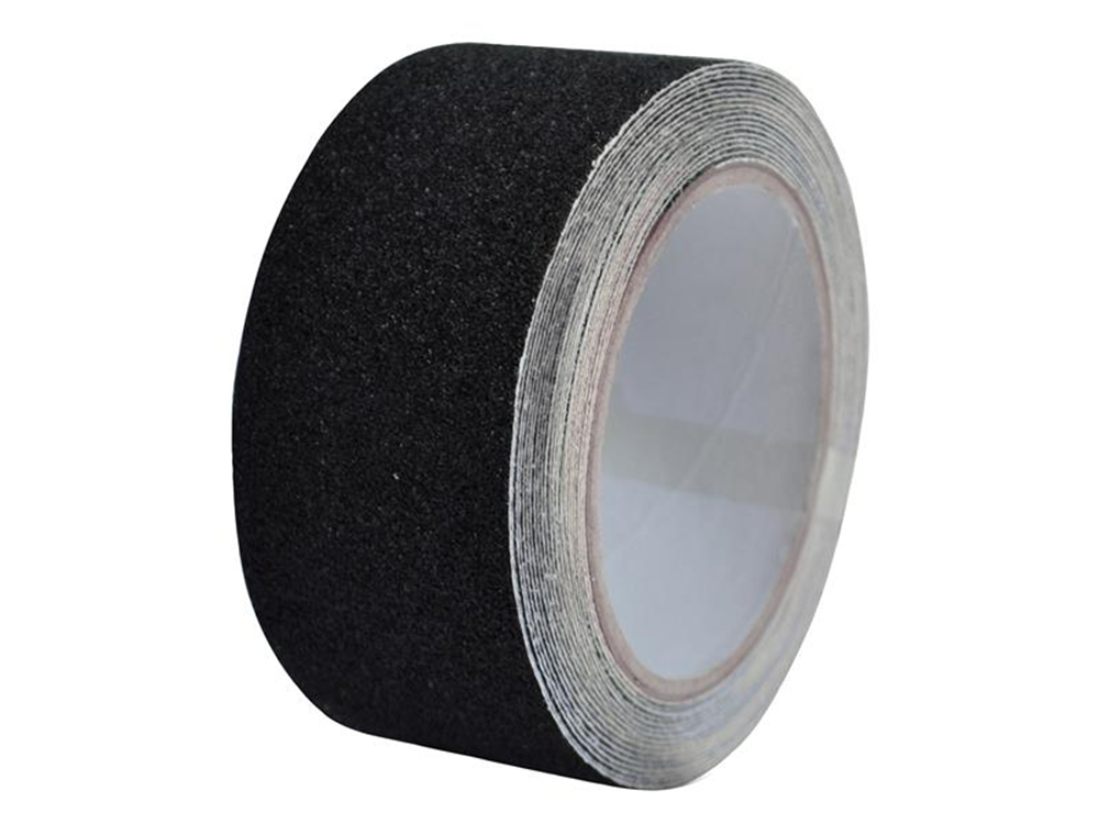 Faithfull FAITAPESTB5 Anti-Slip Tape Black 50mm x 5m | Black