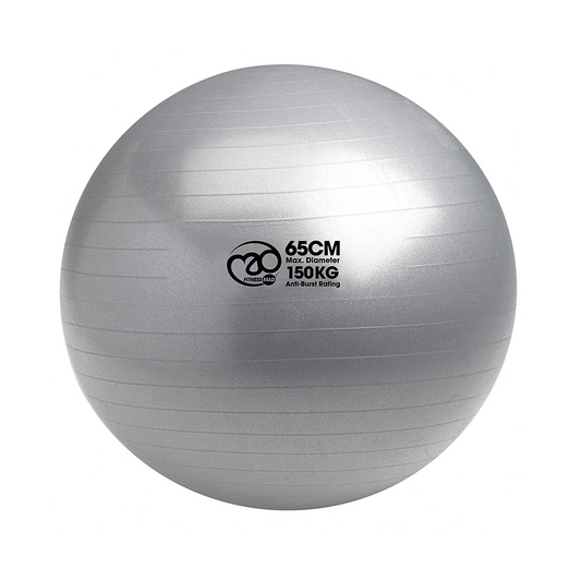 Fitness Mad 150kg Anti-Burst Swiss Ball Graphite 55cm