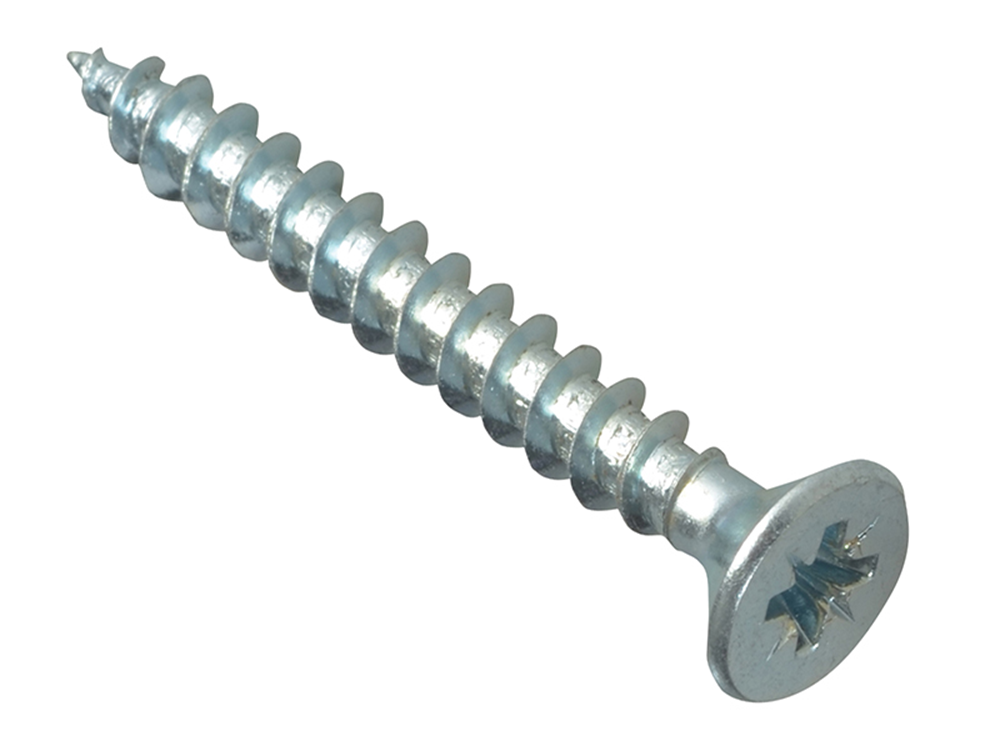 ForgeFix FORFPMP540Z Multi-Purpose Pozi Compatible Screw CSK ST ZP 5.0 x 40mm Forge Pack 15 |