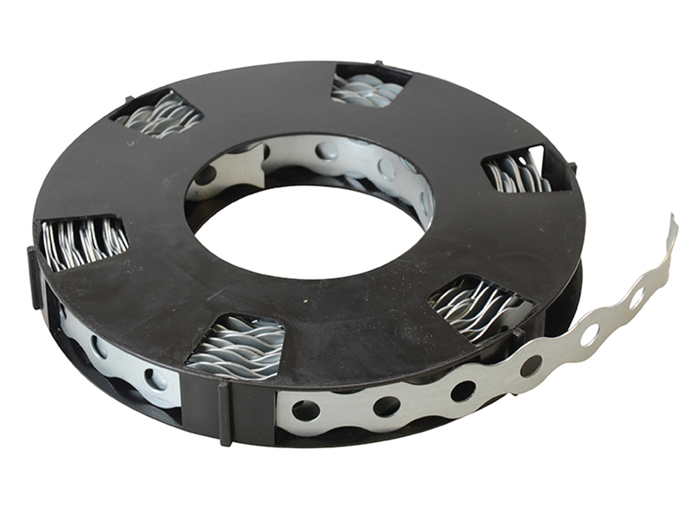 ForgeFix FORGB17 Contractors Galvanised Fixing Band Medium Duty 17mm x 0.7 x 10m Box 1 |