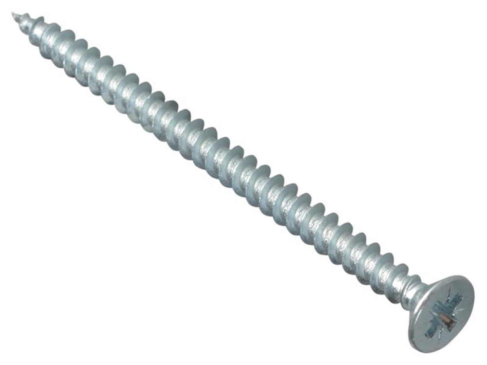 ForgeFix FORMPS460ZP Multi-Purpose Pozi Compatible Screw CSK ST ZP 4 x 60mm Box 200 |