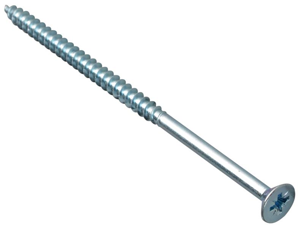 ForgeFix FORMPS5100ZP Multi-Purpose Pozi Compatible Screw CSK ST ZP 5 x 100mm Box 100 |