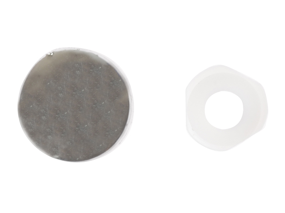 ForgeFix FORPDT5M Domed Cover Cap Chrome Coloured No. 6-8 Bag 25 | Chrome