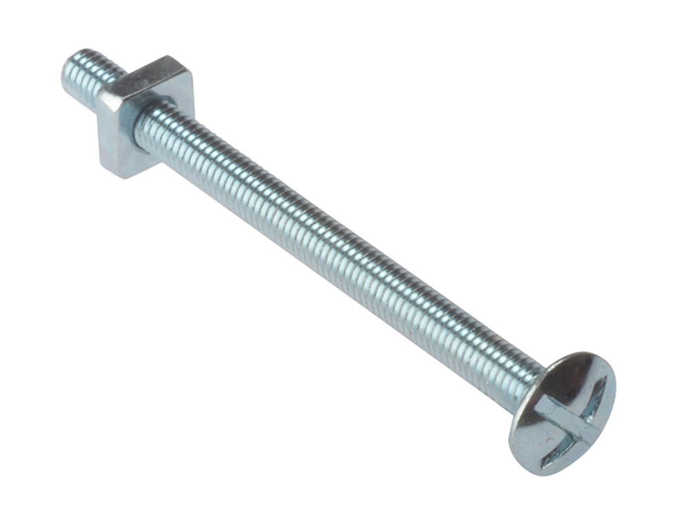 ForgeFix FORRBN6100M Roofing Bolt ZP M6 x 100mm Bag 25 |