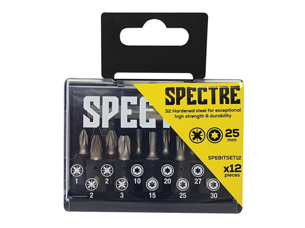 ForgeFix FORSPBSPZT12 SpectreÔäó Bit Set, 12 Piece |