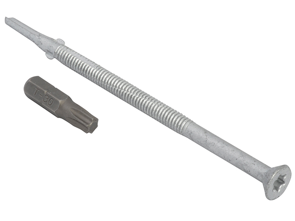 ForgeFix FORTFCH55109 TechFast Roofing Screw Timber - Steel Heavy Section 5.5 x 109mm Pack 50 |