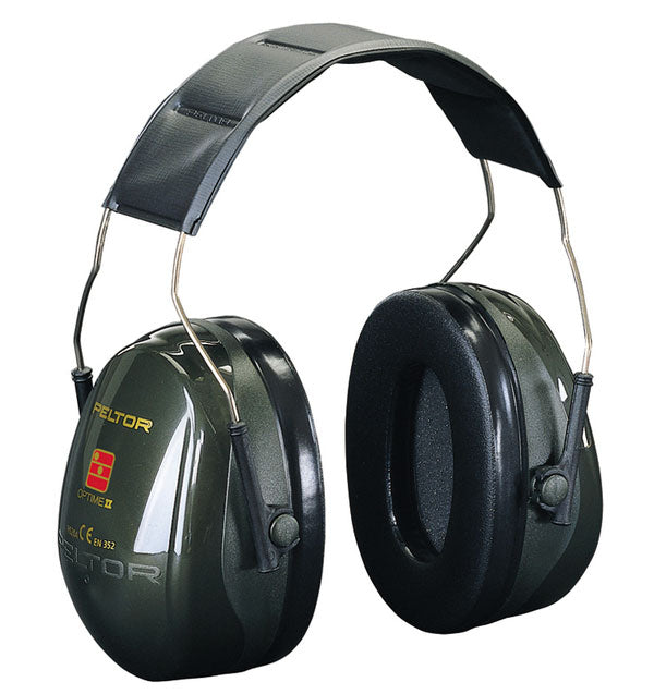 3M - PELTOR OPTIME 2 HEADBAND - Green