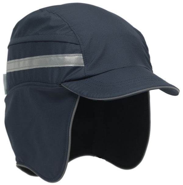 3M - 3M FIRST BASE 3 WINTER CAP NVY RP REDUCED PEAK (2021200) - Navy Blue