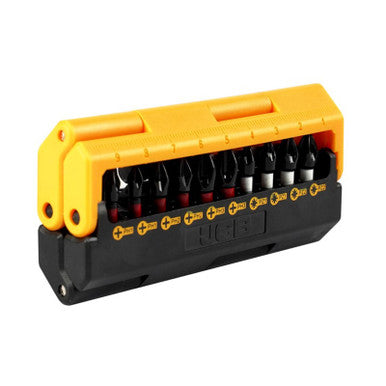 JCB 18V Impact Driver 1x2.0Ah battery with 2.4A fast charger with 13pc impact bit set in W-Boxx 136 | 21-18ID-2X-WB