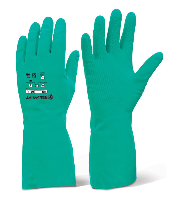 Click - NITRILE GREEN L (9) - Green